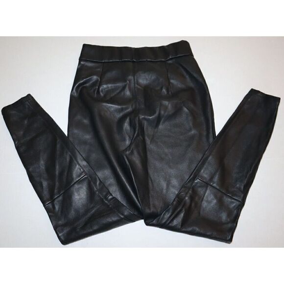 Bishop + Young K4BPK2011A Women's Sz S Black Faux Leather Payton Leggings $90 - Picture 9 of 10